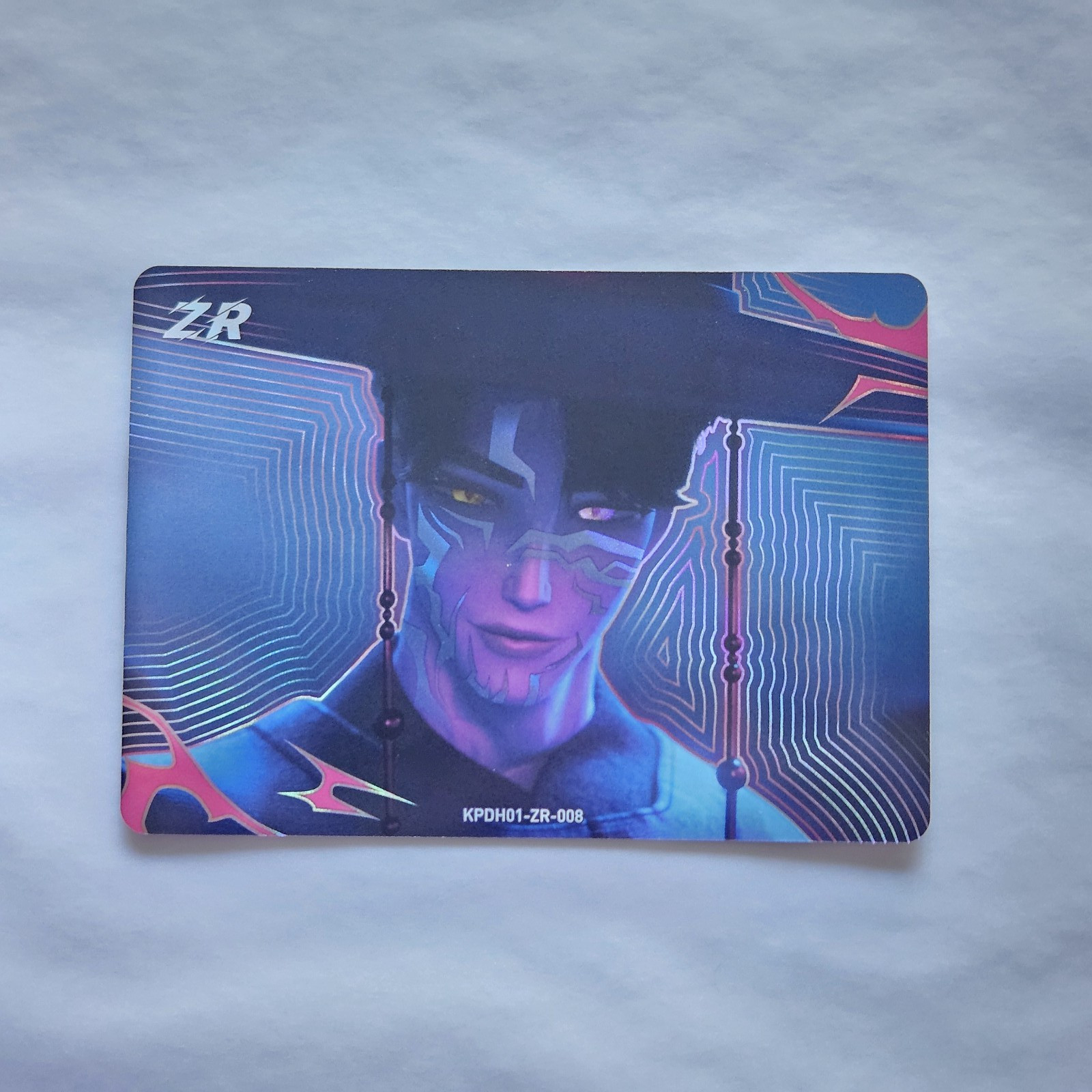 Carta collezionabile ologramma KAYOU KPop Demon Hunters ZR KPDH01-ZR-008