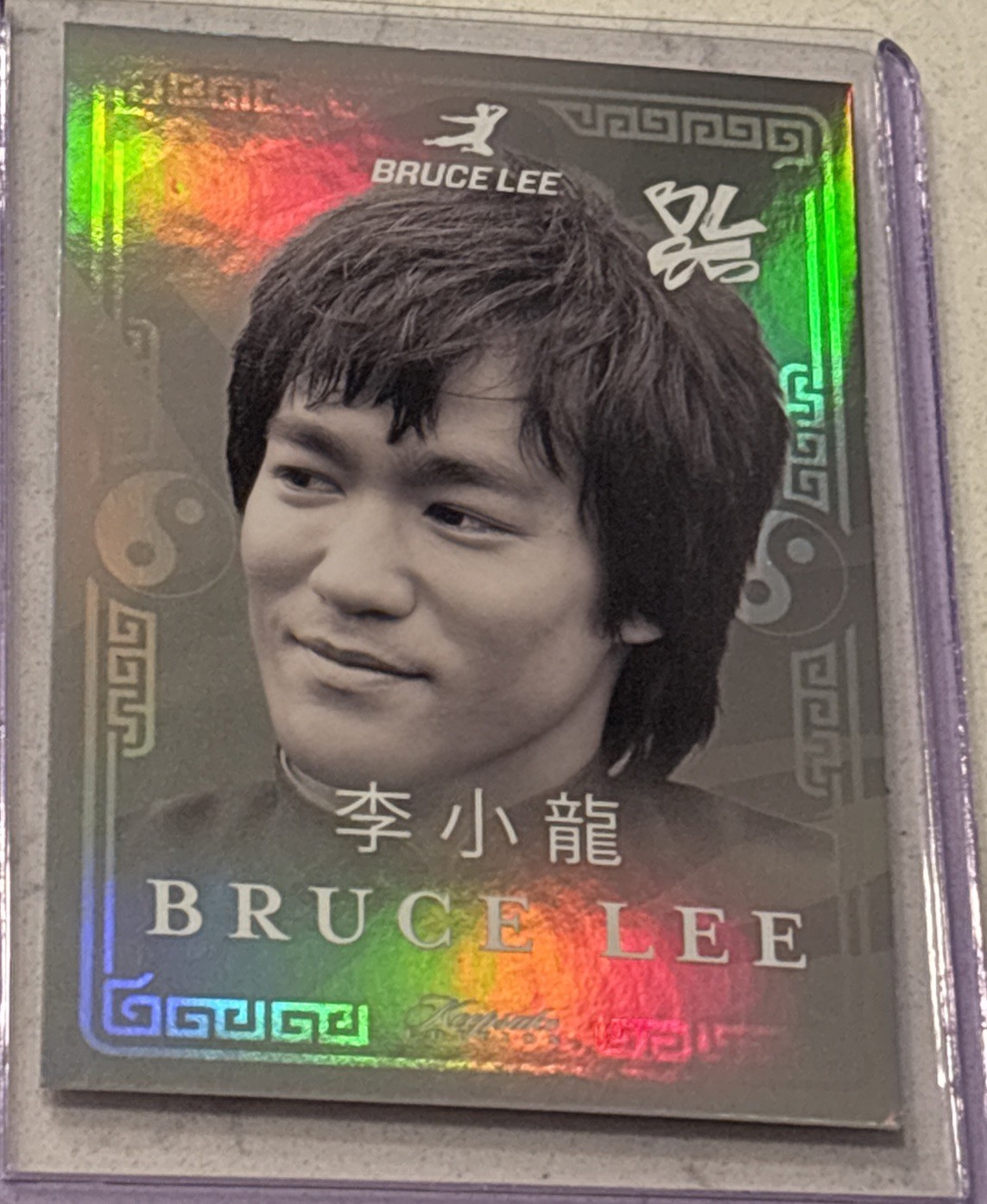 Carta Parallela 2025 Keepsake Bruce Lee 85° Anniversario Silver Foil #76 56/85
