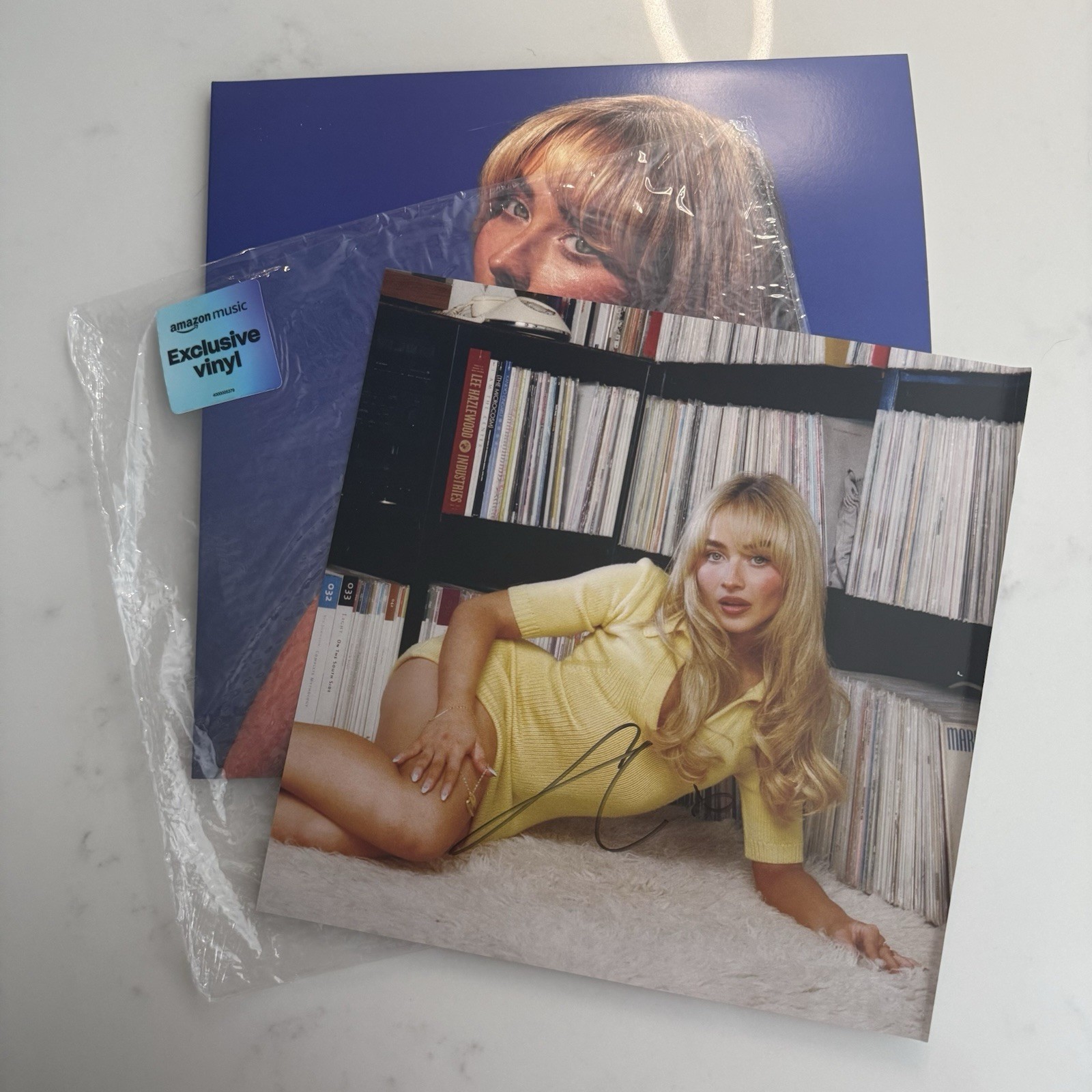 Sabrina Carpenter Short n’ Sweet SIGNED Vinyl Lapis Lazuli