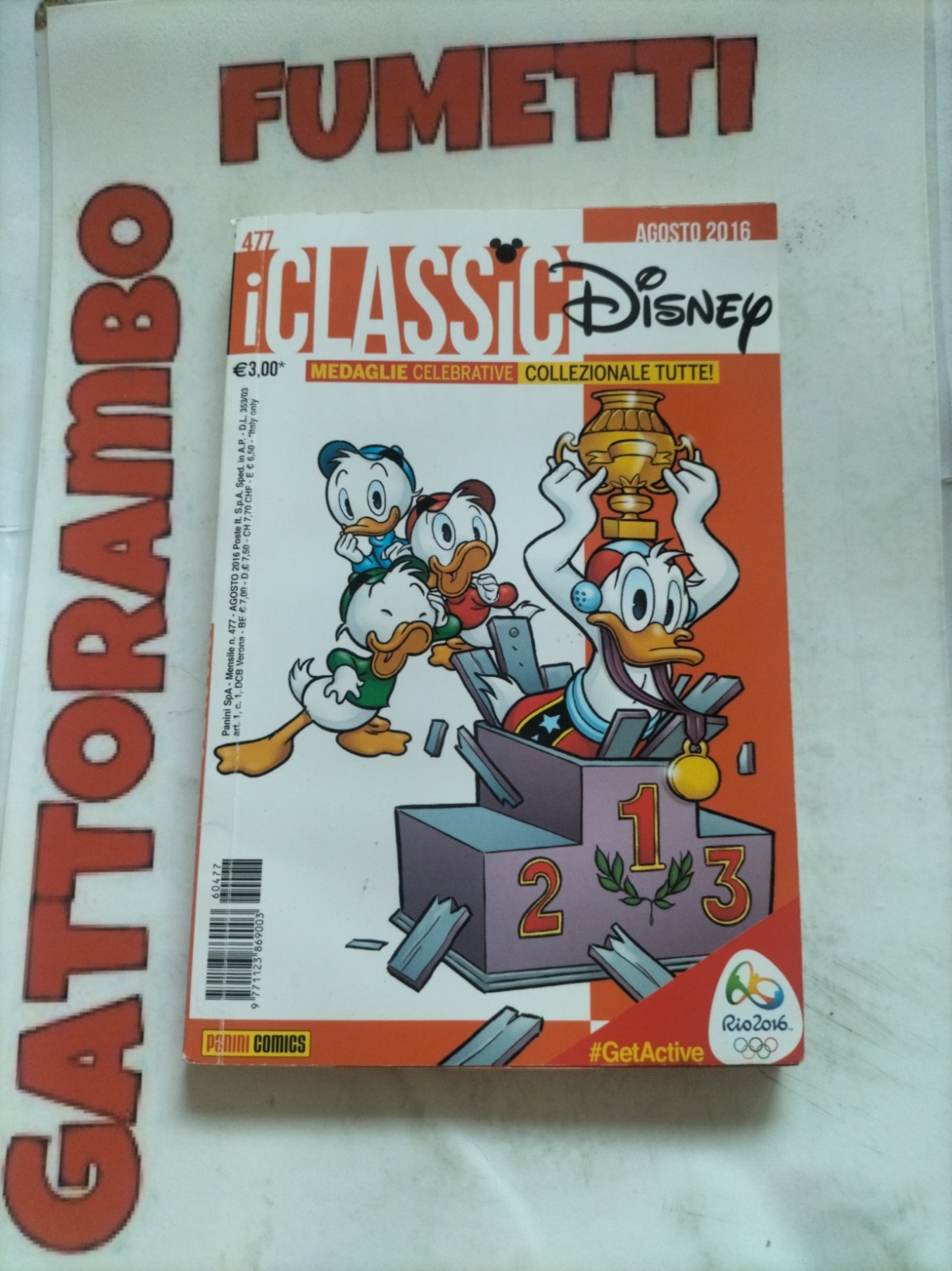 I Classici Disney n.477 anno 2016 - panini Comics ottimo 