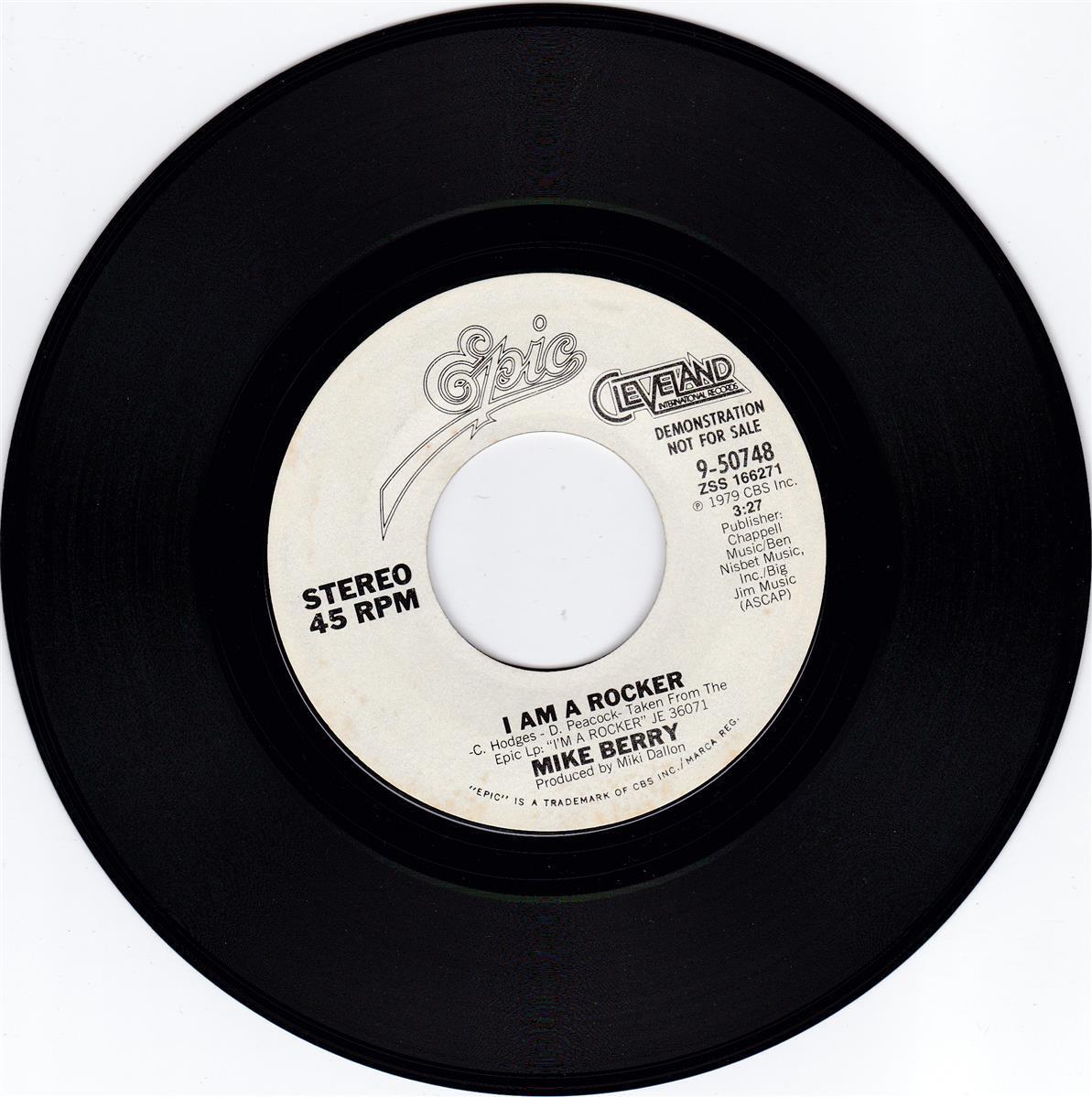 Mike Berry - I Am A Rocker (Promo) (USA) ++ used ++