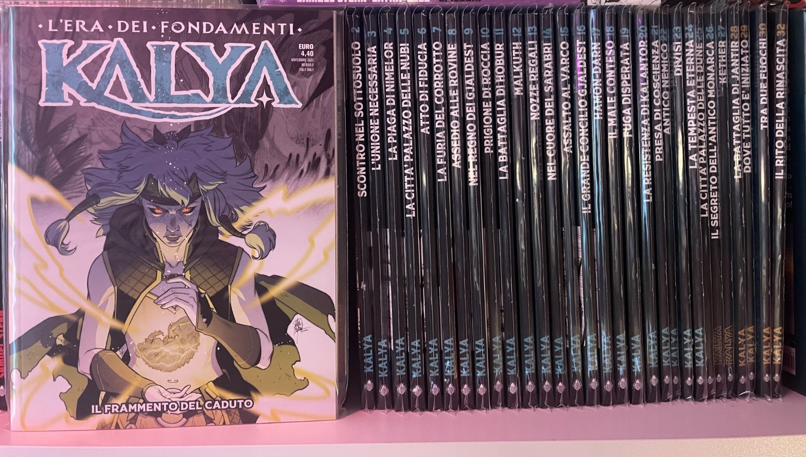LOTTO KALYA NUMERI 1-26 BUGS COMICS SEQUENZA FANTASY ITA PARI AL NUOVO
