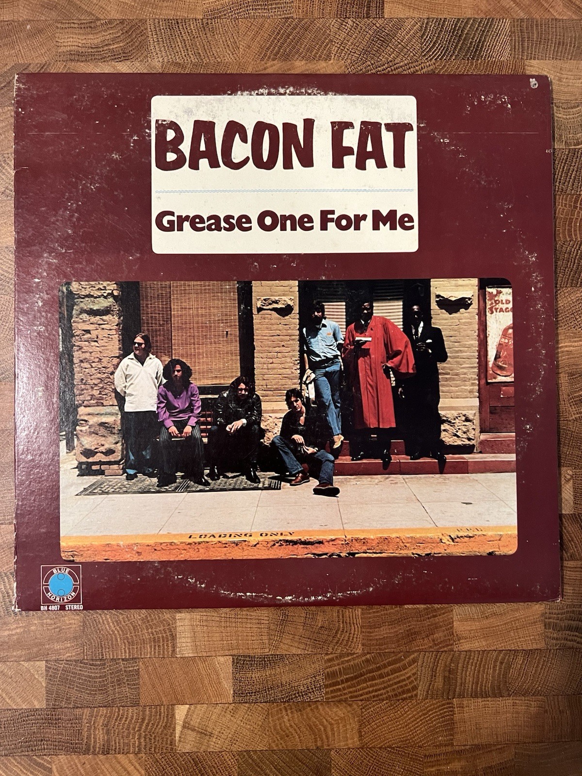 BACON FAT “Grease One for Me”, NM- Blues-psych LP Vinyl - BLUE HORIZON 1970 Used