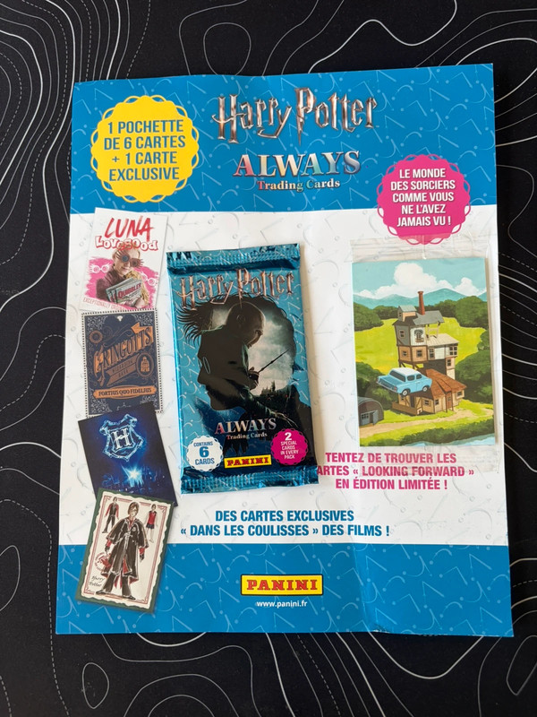 Booster Panini Harry Potter Collector