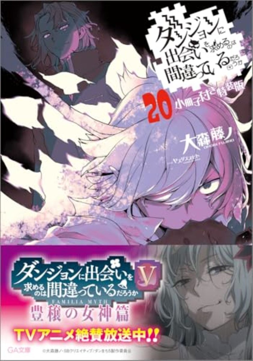 Is It Wrong to Try to Pick Up Girls in a Dungeon Vol.20 romanzo limitato + libretto