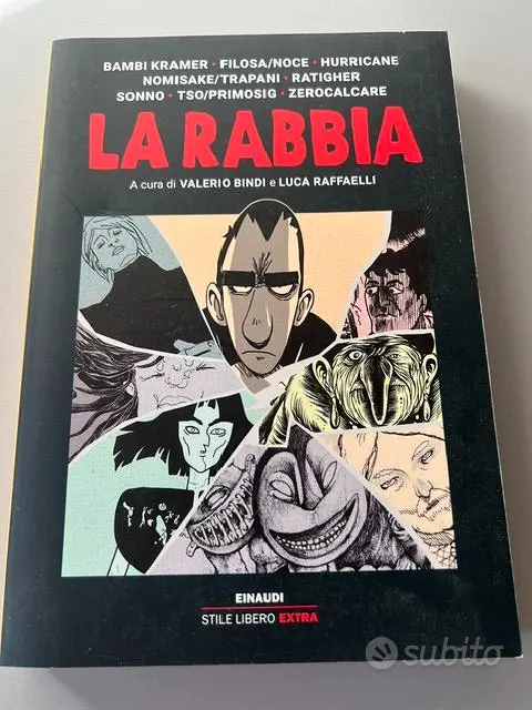 Libro La rabbia Nuovo