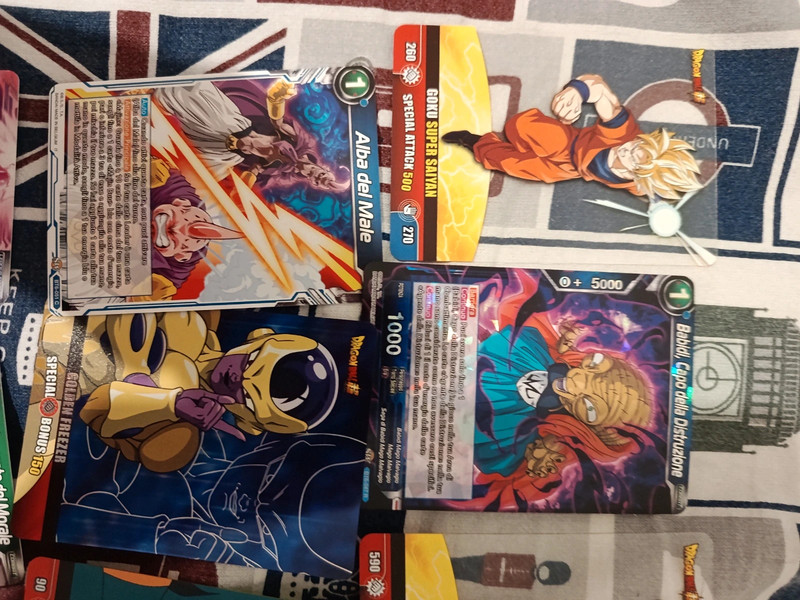 set card da gioco/collezione Dragon ball
