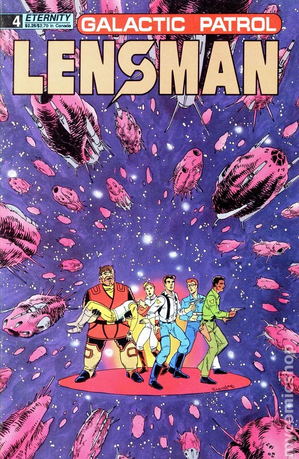 Lensman Galactic Patrol #4 VG 1990 immagine stock basso grado