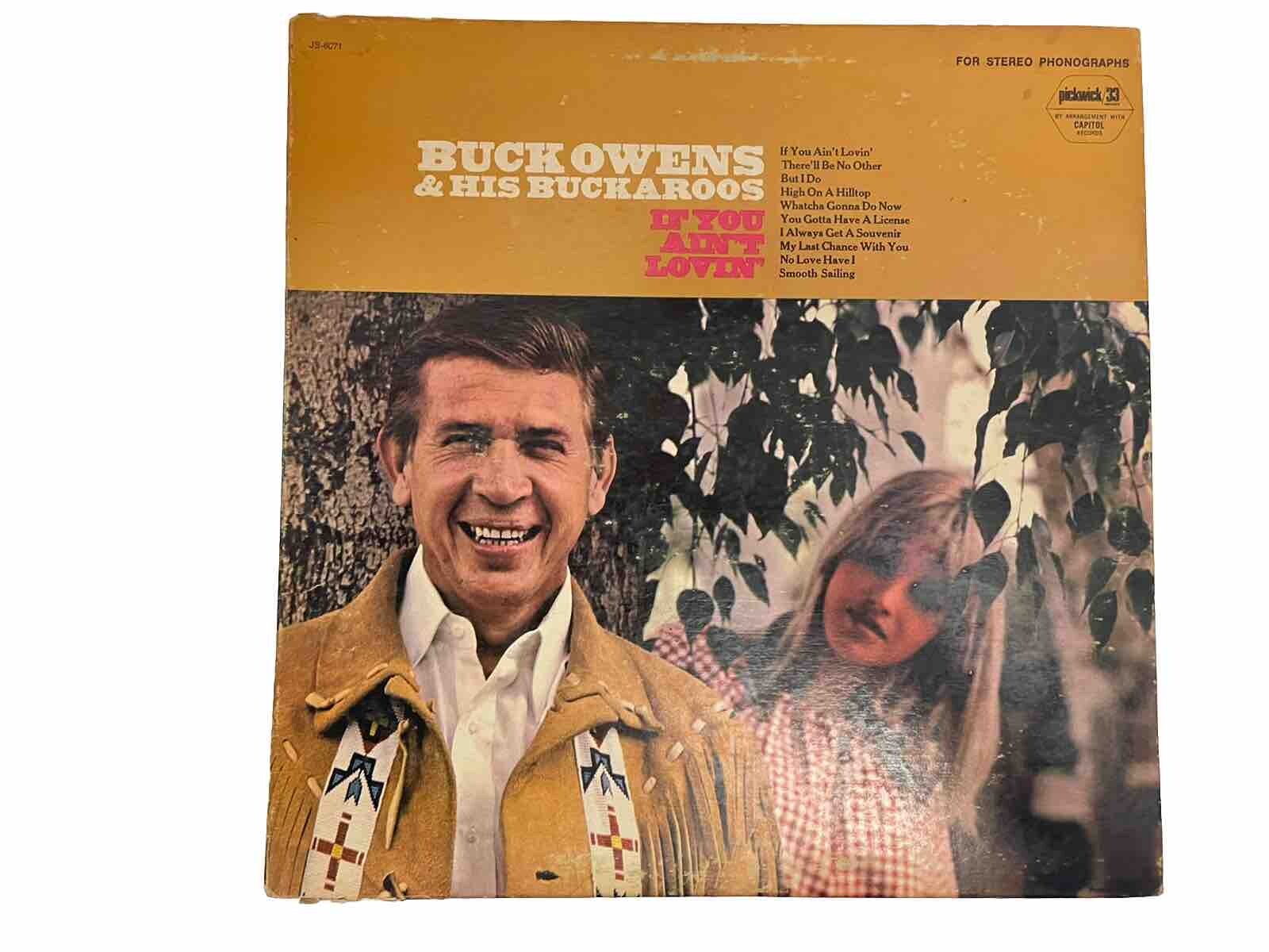 Buck Owens and his Buckaroos If You Aint Lovin Vintage Vinyl LP JS-6071