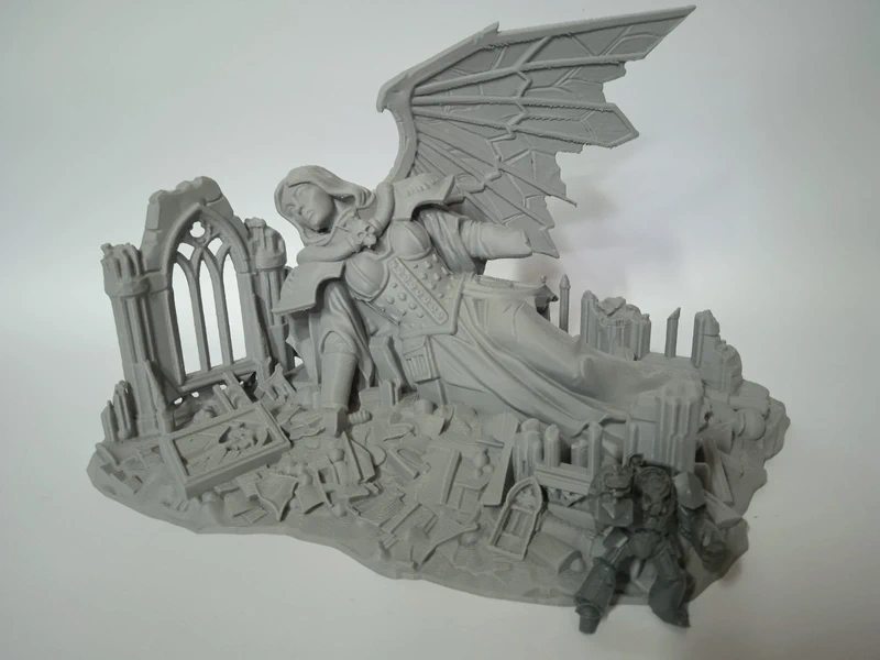Escenografía estatua  para warhammer 40000 sororita