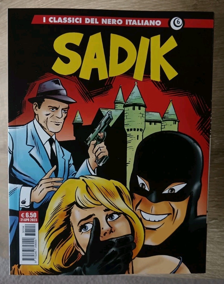 SADIK VOL 1 N 6 I CLASSICI DEL NERO ITALIANO EDITORIALE COSMO  NUOVO
