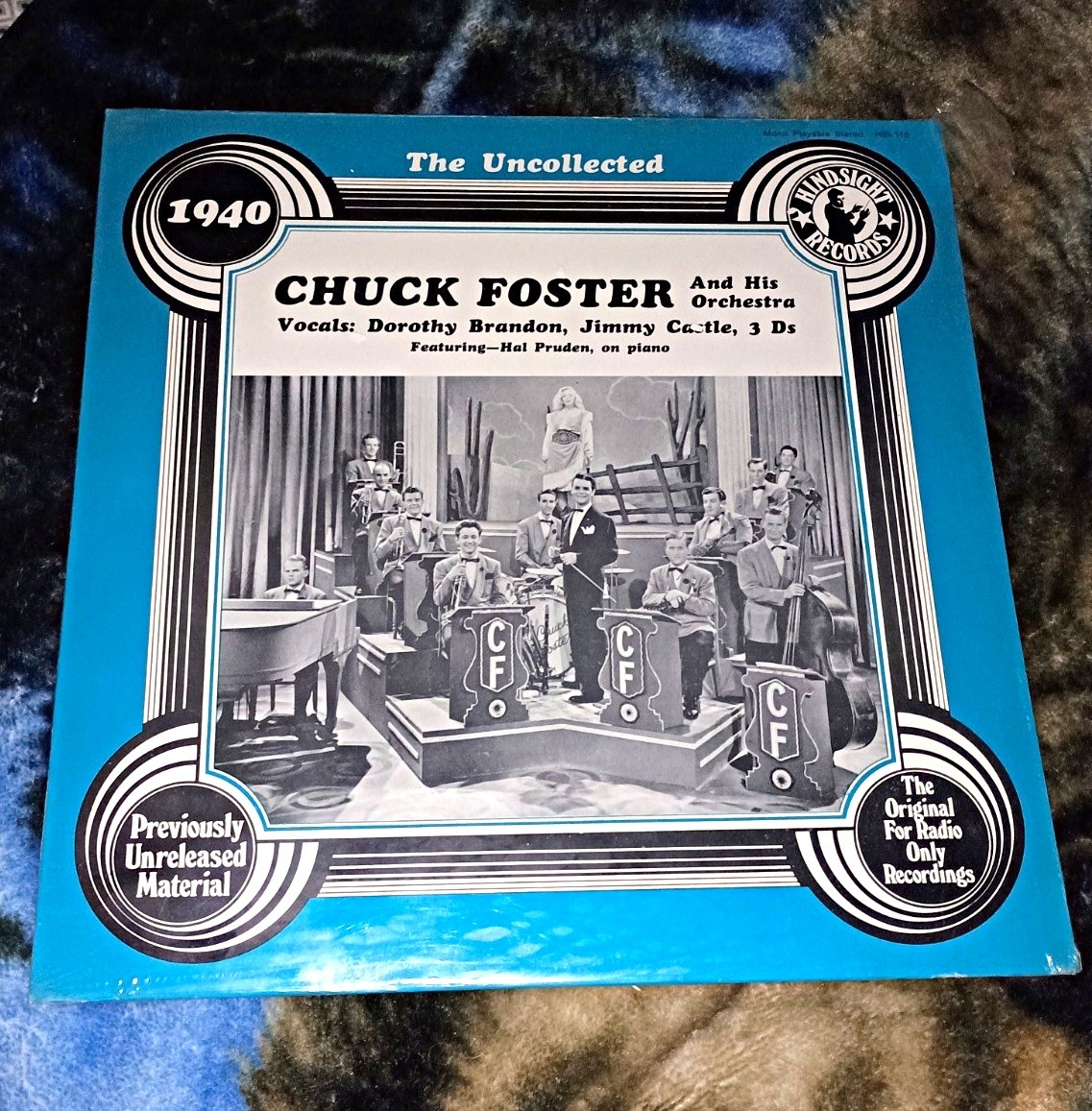 Chuck Foster & His Orchestra The Uncollected Hindsight Vinyl LP Big Band HSR-115