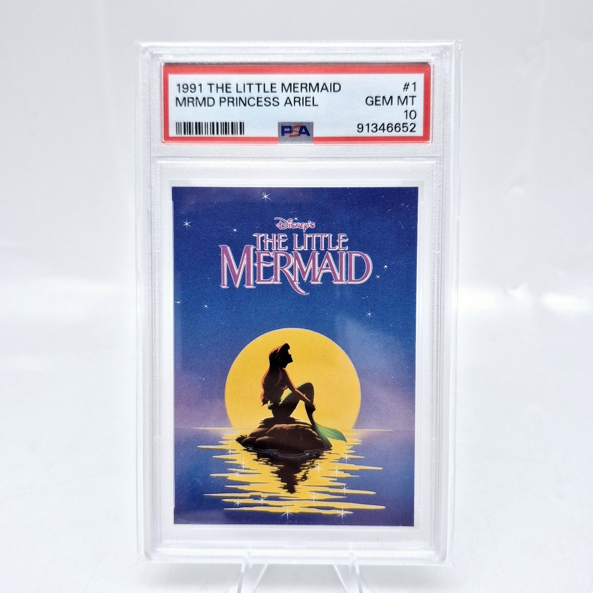 Carta titolo Disney Sirenetta 1991 #1 PSA 10 Pro Set