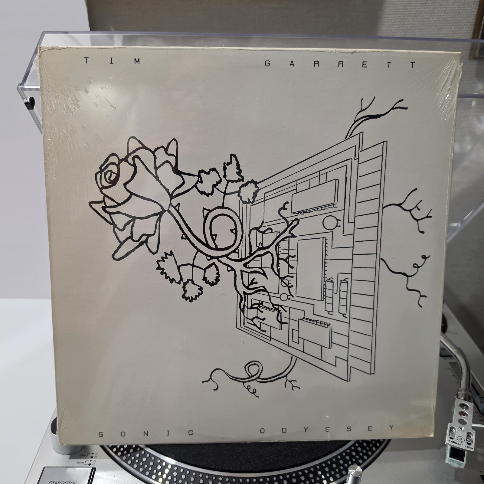 Tim Garrett michigan electro new wave LP Vinyl Record Sealed (New)