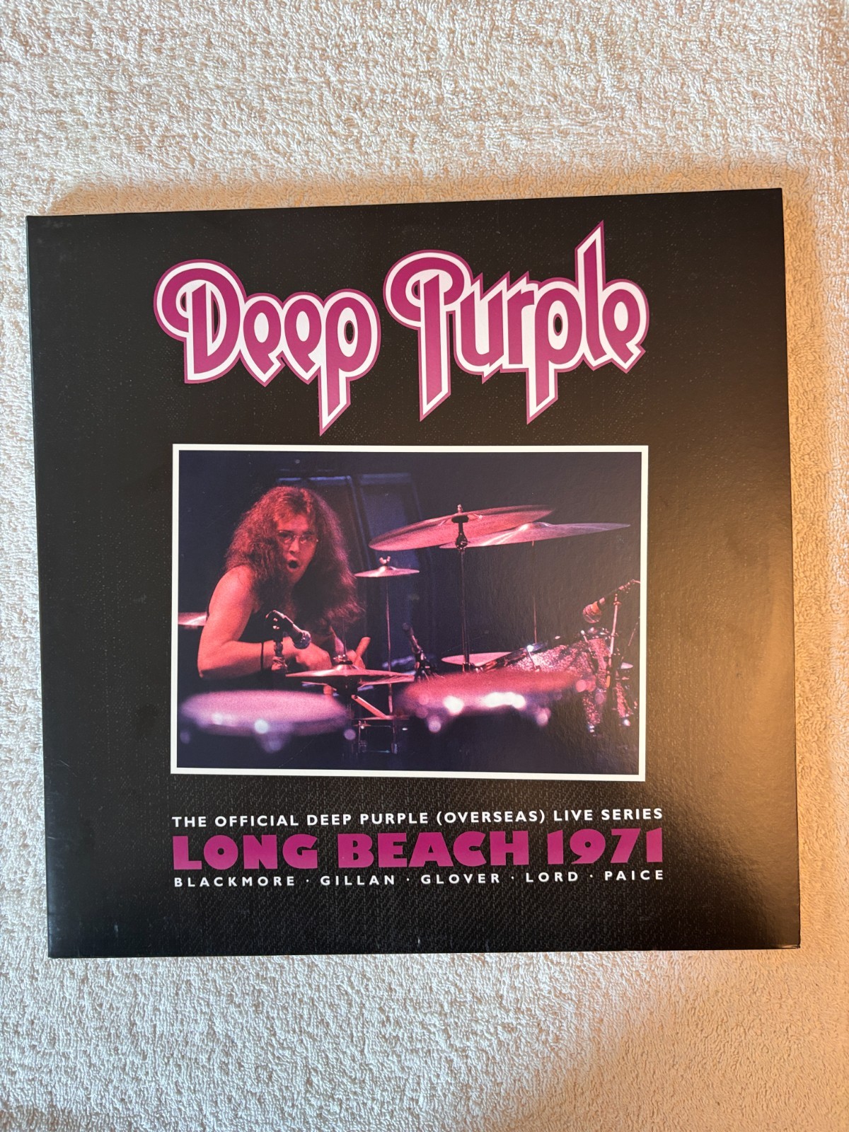 Deep Purple Live In Long Beach 1971 vinyl # 0210221EMU 2015 DE/EU Original EX/NM