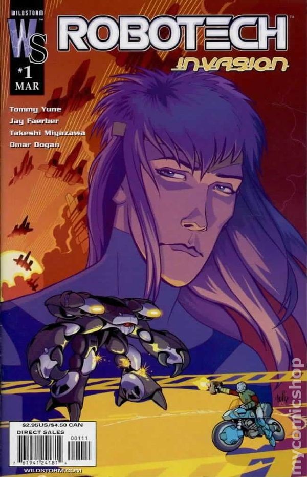 Robotech Invasion 1A FN 2004 Immagine Stock