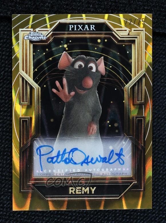 2025 Pixar Oro Autentico RayWave Rifrattore 22/25 Patton Oswalt Remy Auto 1n9c