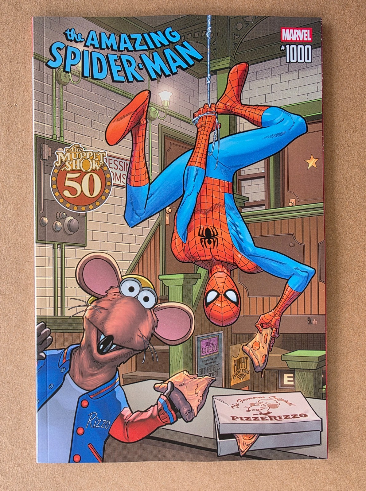 AMAZING SPIDER-MAN 1000 vol 7 (9.8) NM/MT (COPERTINA VARIANTE PACO MEDINA MUPPETS)
