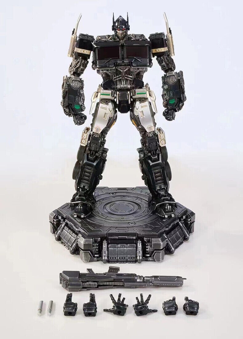 Trasformatore in lega 11,8 pollici Nemesis Optimus MM-01B nero magnifico mecha stock USA