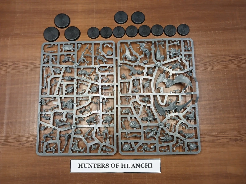 The Hunters of Huanchi (13 miniatures) for Seraphon Warhammer Age Of Sigmar AOS