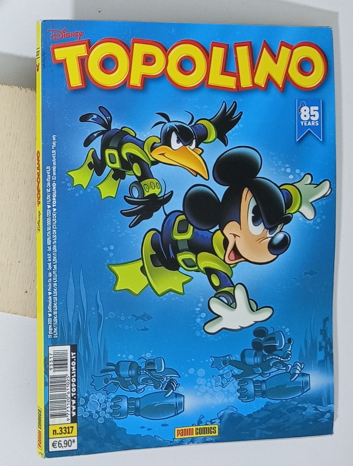 I157913 TOPOLINO Libretto n. 3317 - Panini 2019