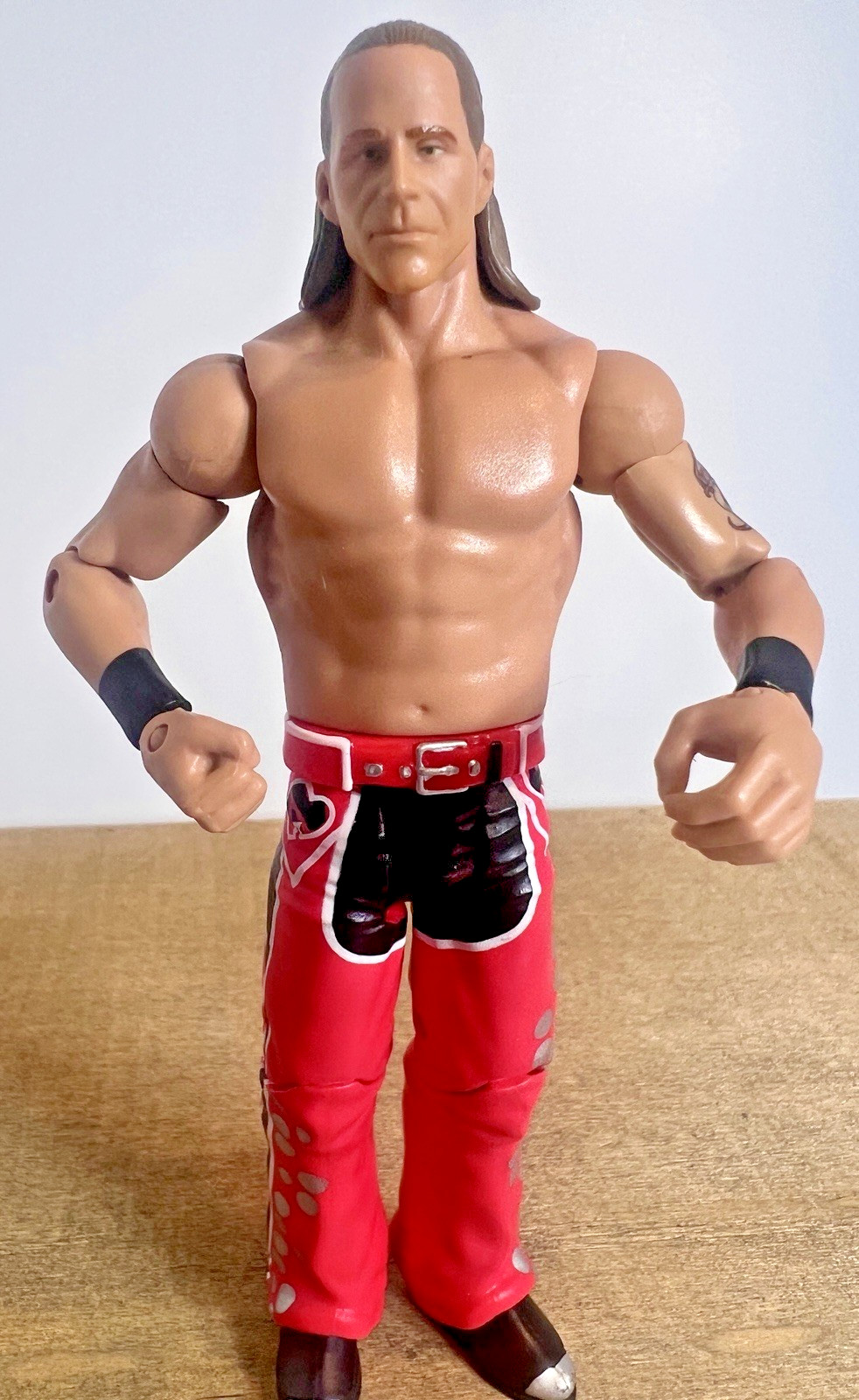 WWE Mattel Shawn Michaels HBK Basic Series 4 2010 Wrestling Modellino Sciolto