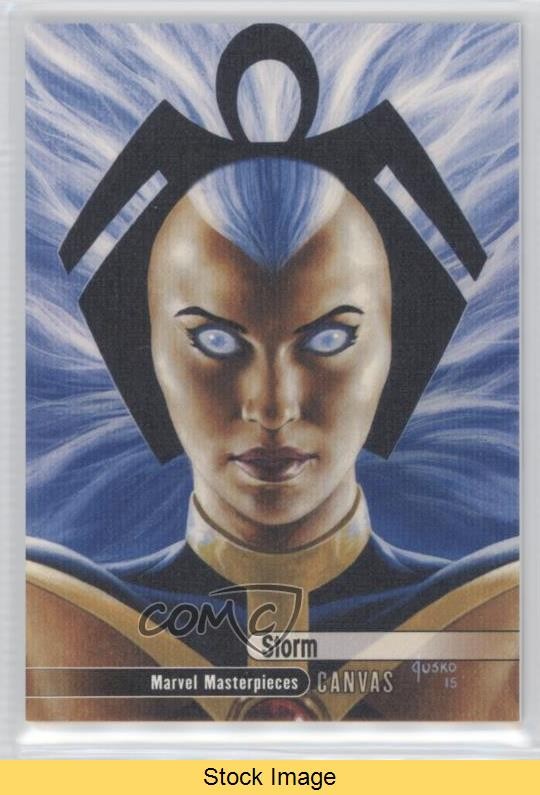 2016 Upper Deck Marvel Masterpieces Canvas High Series Storm #99 READ 0nc