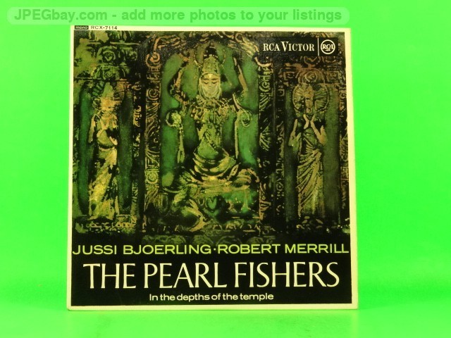 JUSSI BJOERLING AND ROBERT MERRILL THE PEARL FISHERS (146) 4 Track 7" Single plu