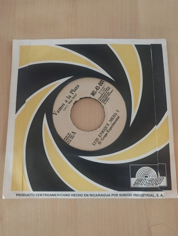 Vinyle 45T - Luis Enrique Mejía Godoy - Vamos a la Plaza (Nicaragua, 1980)