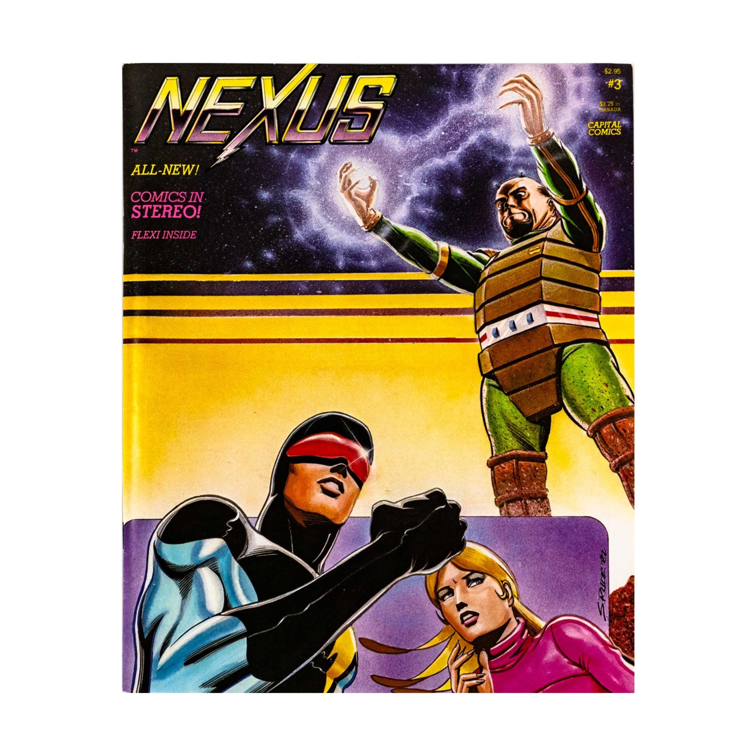 Capital Comics Comics Nexus 1st Series #3 EX