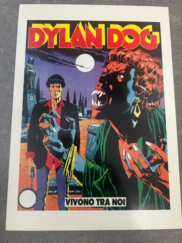 Le copertine di Dylan Dog cm 10,5 x 15