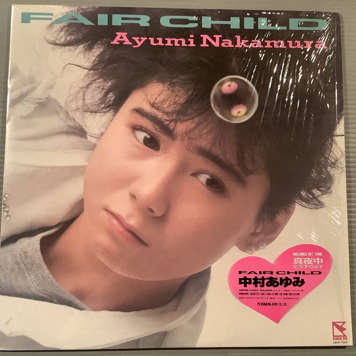 Ayumi Nakamura FAIR CHILD Midnight Runaway LP Vinyl Record 1986 Japan 28HB-7004