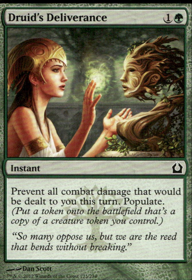Druid's Deliverance 123 Return to Ravnica C LP Magic: The Gathering