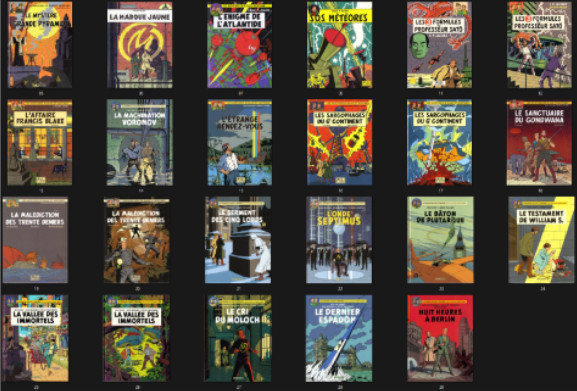 Blake et Mortimer Lot 23 Bd / C.NEUF