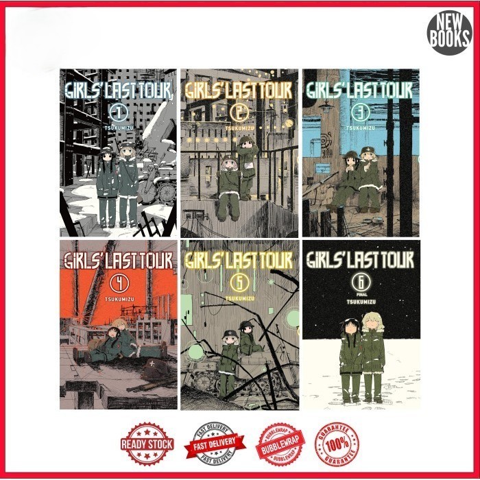 Manga Girls' Last Tour Vol. Serie Completa 1-6 Fumetti Edizione Inglese