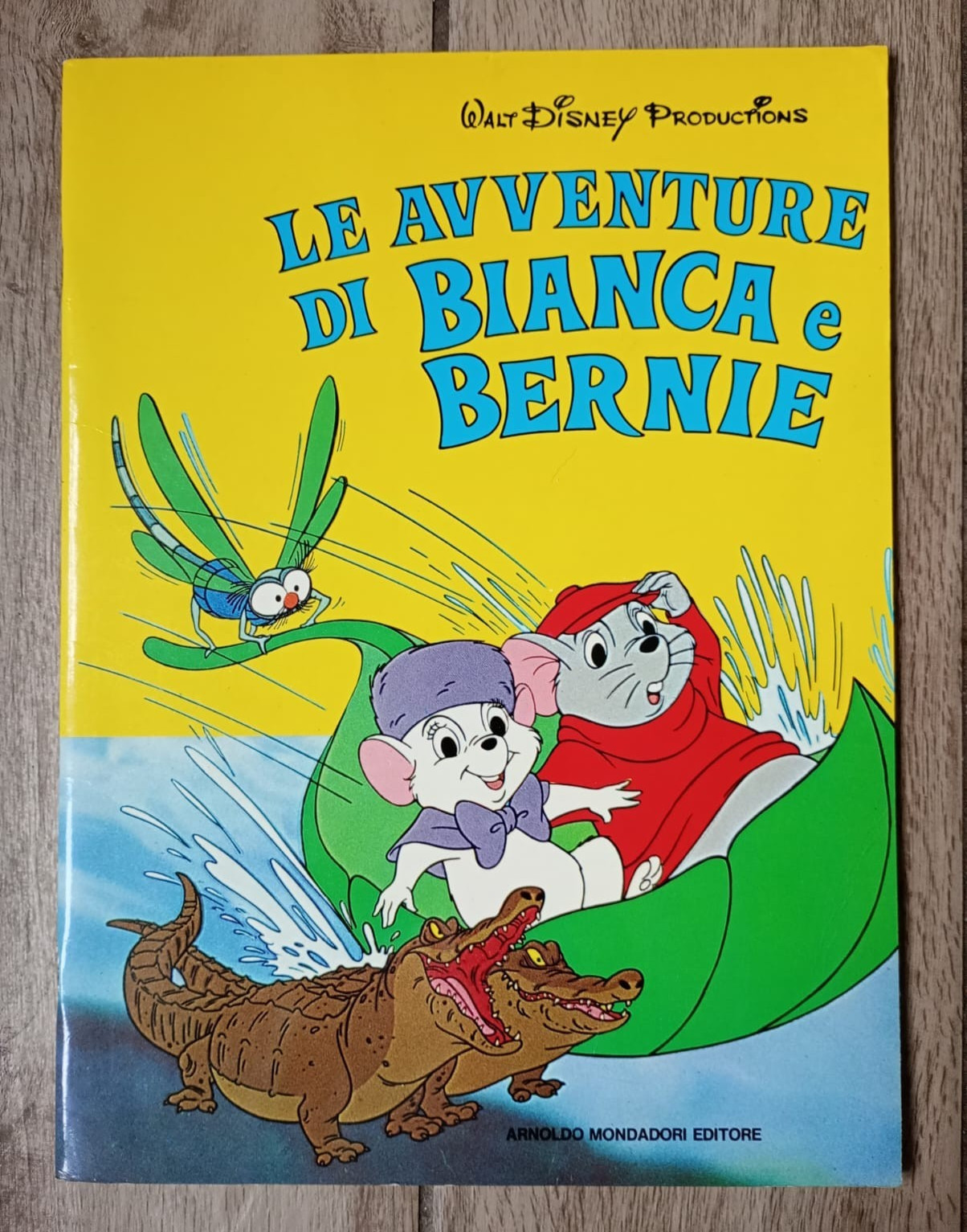 LE AVVENTURE DI BIANCA E BERNIE - ALBI D'ORO - Disney 1978 - prima edizione