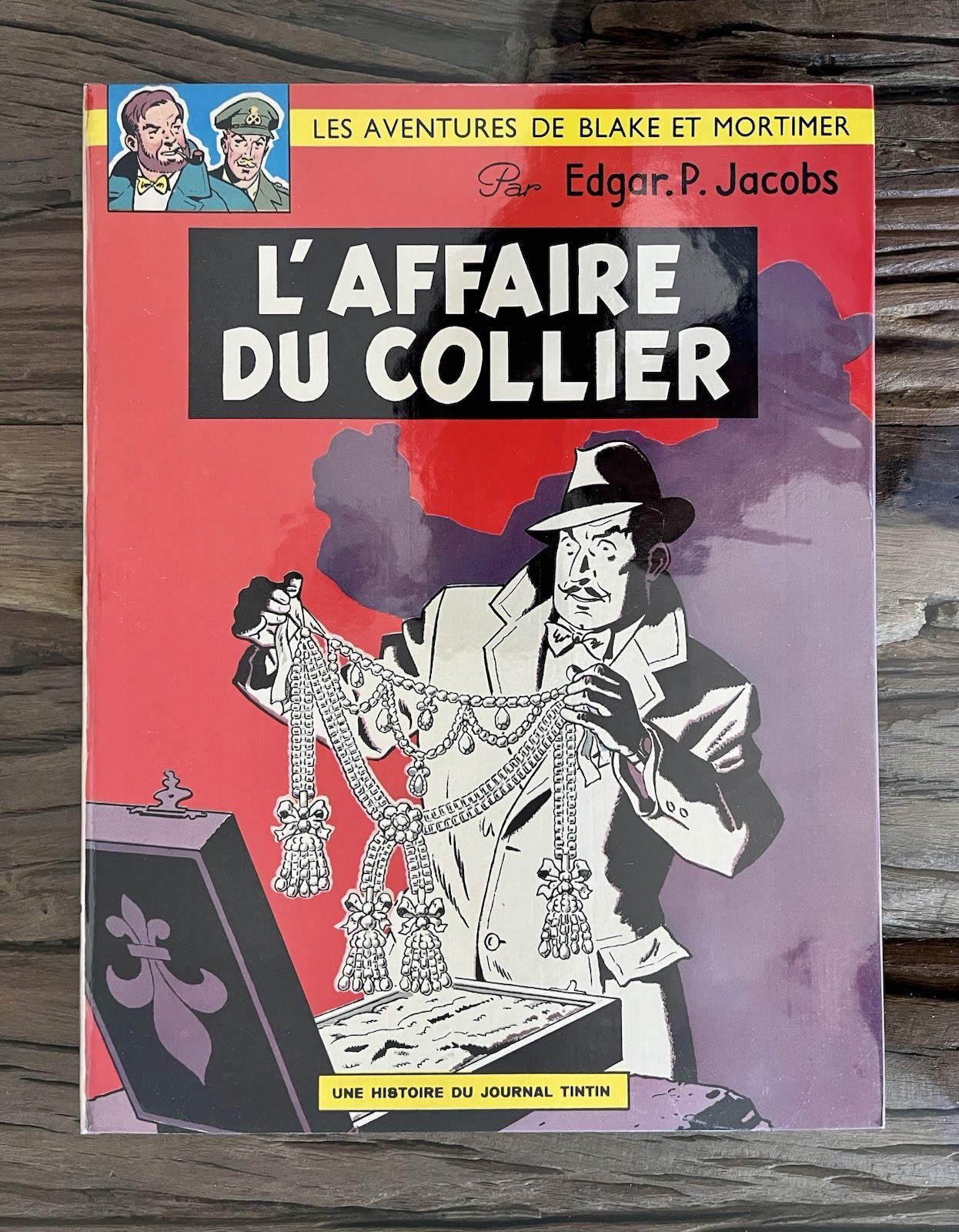 BLAKE ET MORTIMER: DARGAUD 71 DOS ROND L’AFFAIRE DU COLLIER CRAQUANT NEUF JACOBS