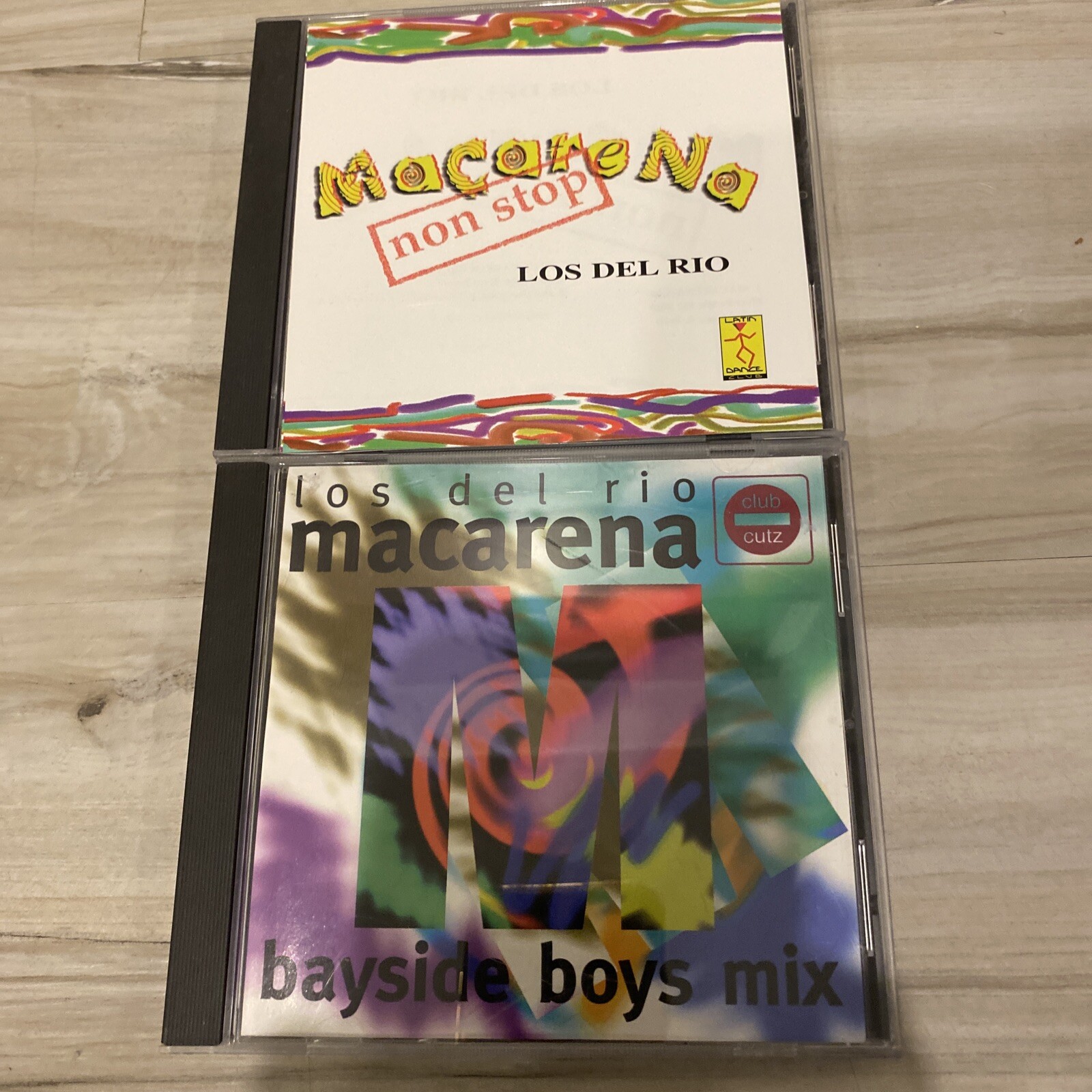 Macarena 2 CD LOT Bayside Boys Mix & NON stop Los Del Rio VG++ 💿