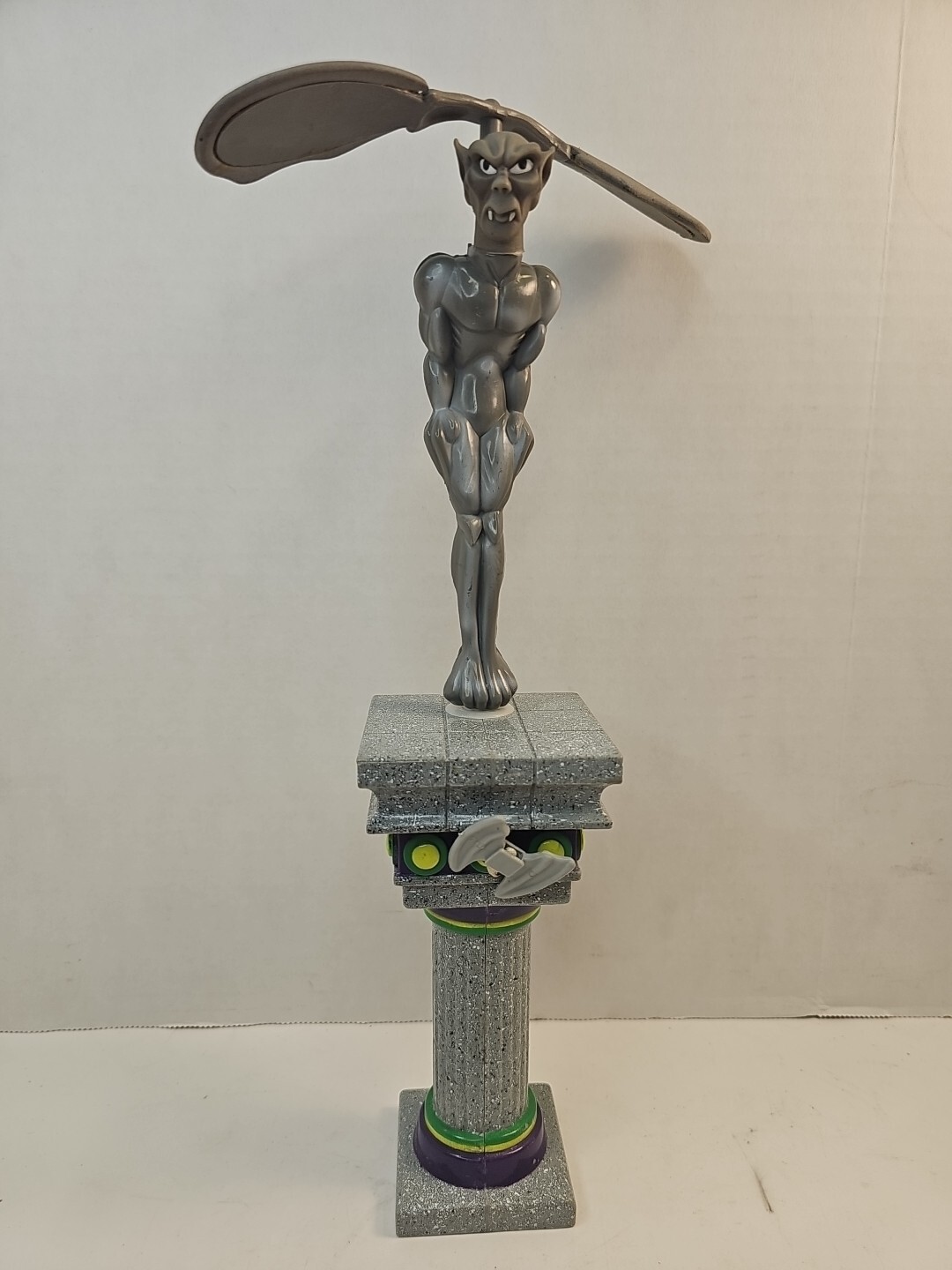 Gargoyle Volanti Della Città Grigio Vintage