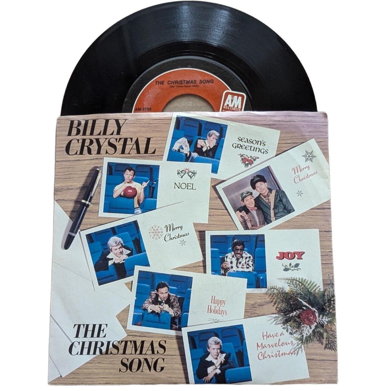 Billy Crystal The Christmas Song 7" 45 RPM W/Pic Sleeve A&M AM-2795