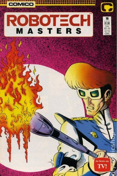 Robotech Masters #16 FN 1987 Immagine Stock