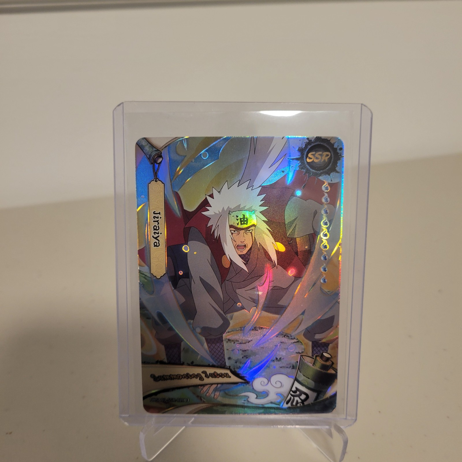 Naruto Kayou Serie 3 NRSA03-SSR-020L3 Jiraiya SSR Inglese TCG NM