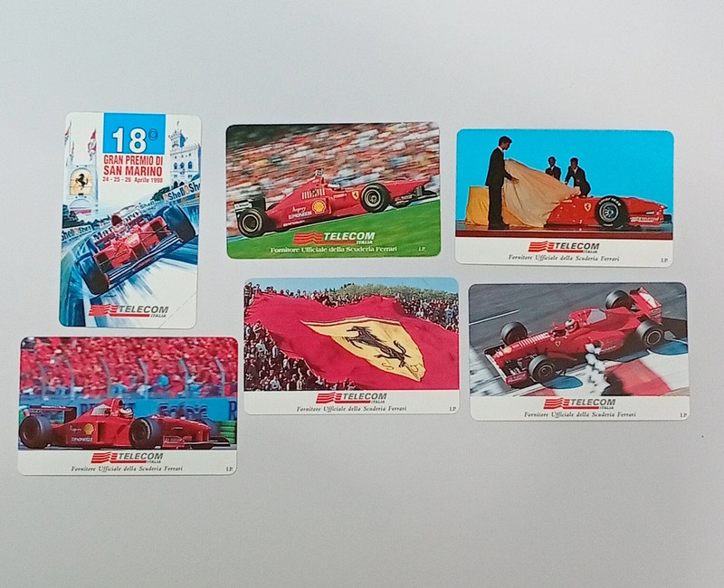 Schede telefoniche Ferrari