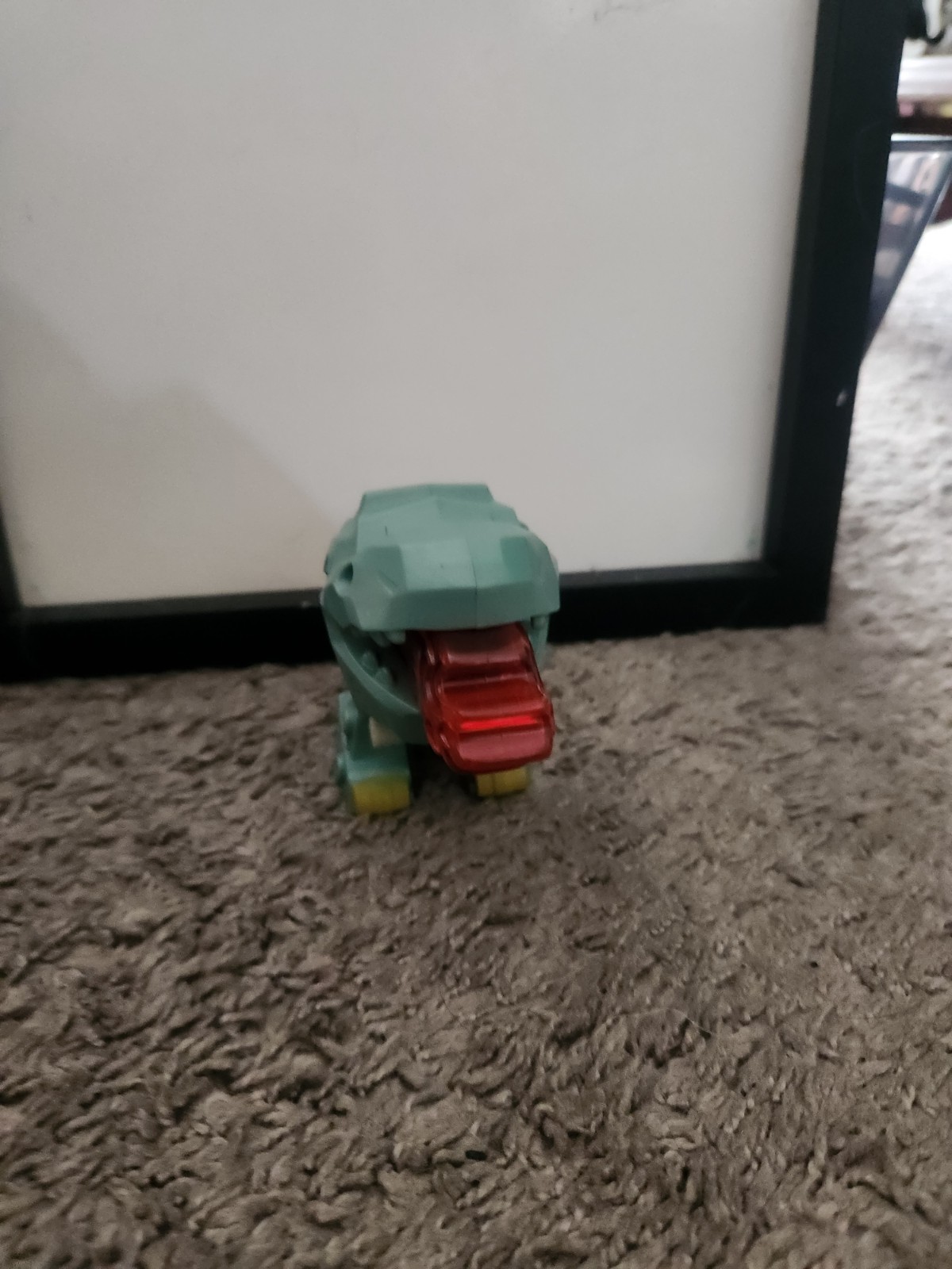 Modellino giocattolo McDonald's Hasbro Transformers Grimlock Dino robot 2018 hasbro