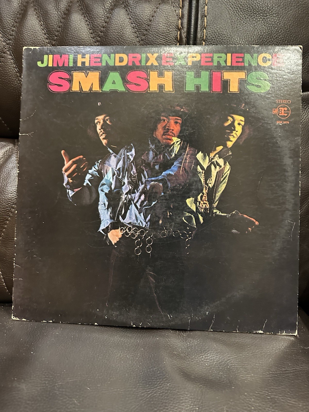 Jimi Hendrix Experience Smash Hits MS 2025 Stereo Reprise Vintage 1970 Vinyl VG+