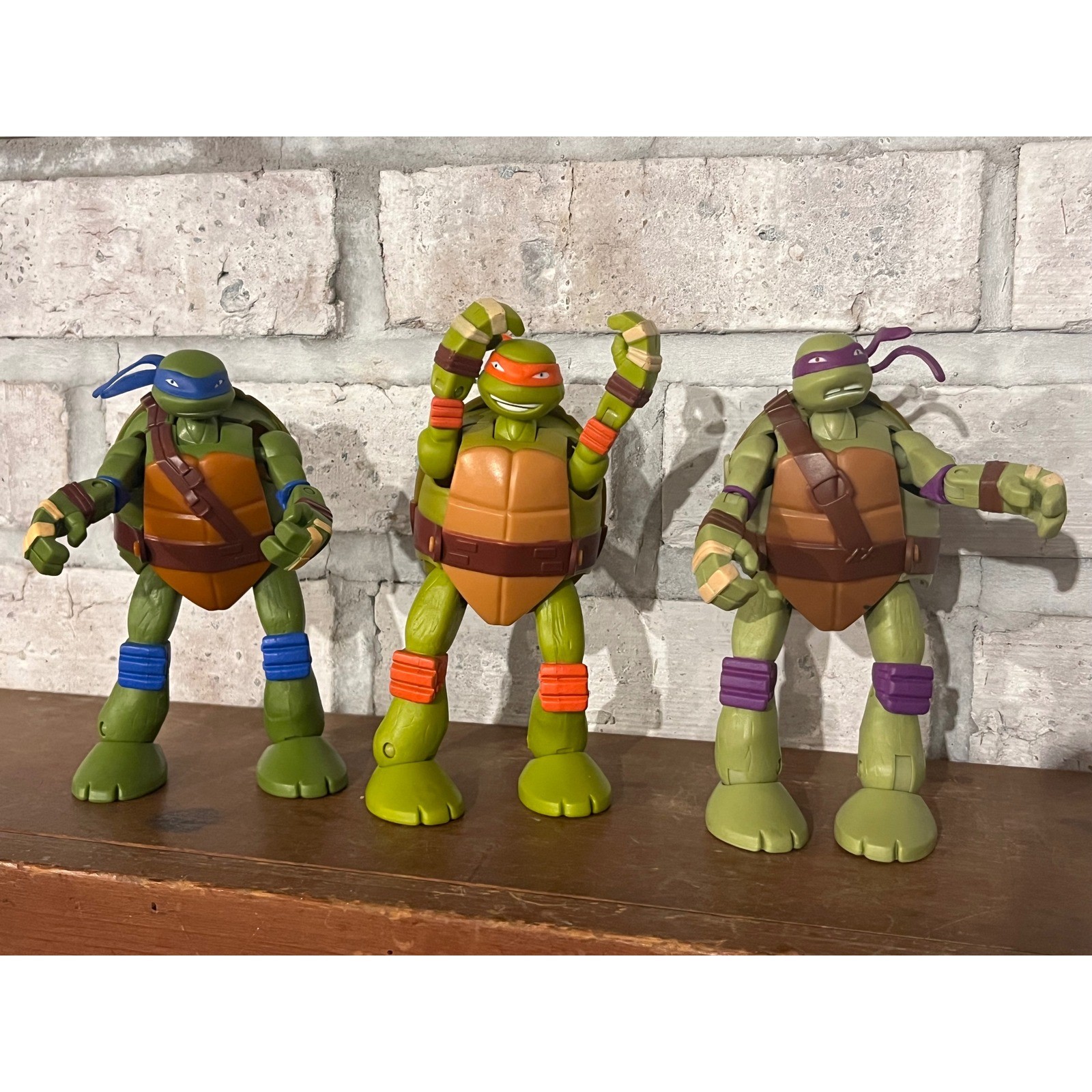 Tartarughe Ninja Mutanti Adolescenti Mutazioni Figure Donatello Michelangelo Leonardo