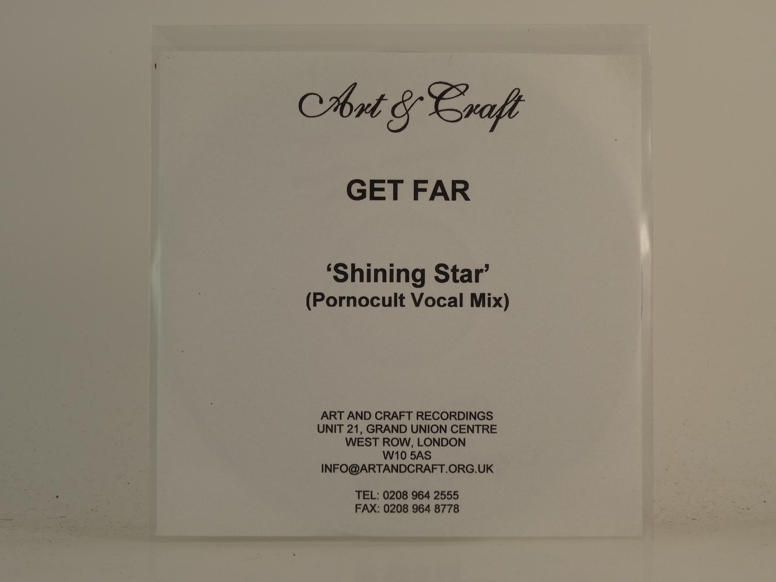 GET FAR SHINING STAR (H1) 1 Track Promo CD Single including White Sleeve ART AND