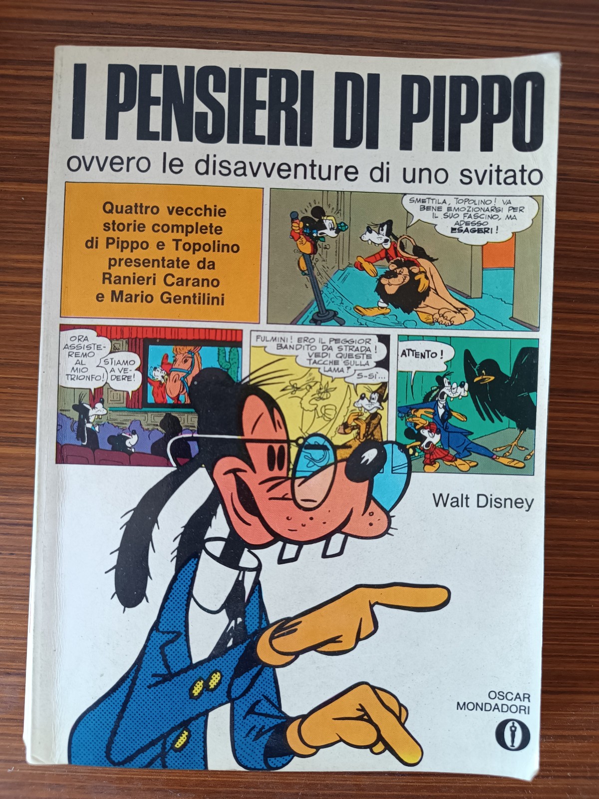 "I PENSIERI DI PIPPO" - Walt Disney - Oscar Mondadori - N. 281 - 1970 - 1^Ed