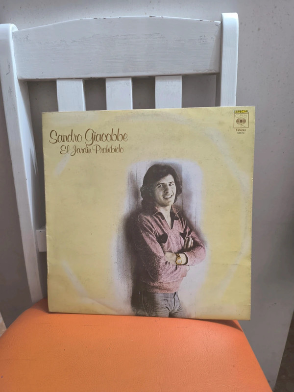 Vinilo Lp Sandro Giacobbe - El Jardín Prohibido