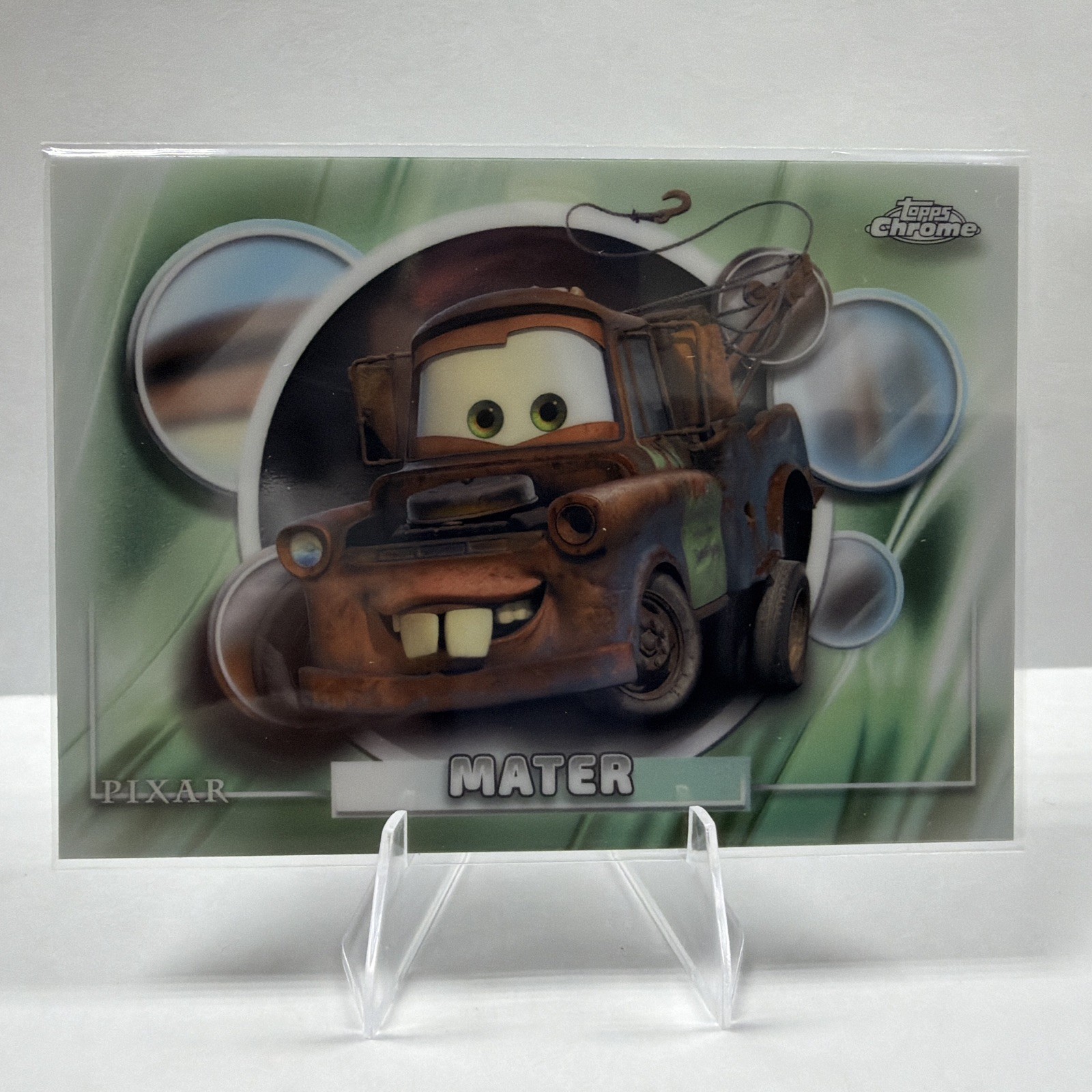 2026 Topps Chrome Disney Mater #21 Cars Pixar